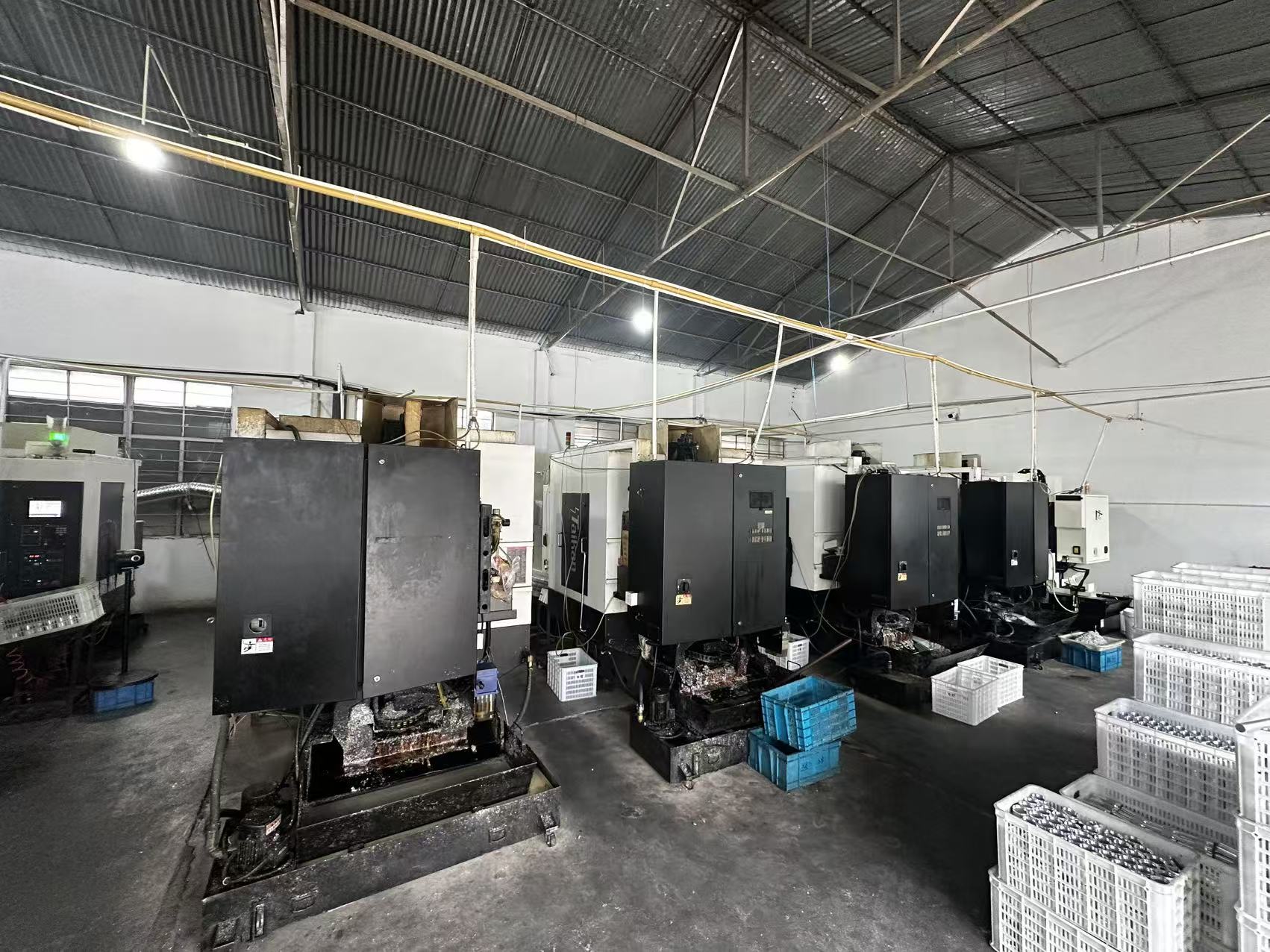 CNC Production Area at Ningbo Xinjue Electric factory